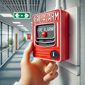 الزامات نصب شستی اعلام حریق بر اساس استاندارد NFPA 72 و BS 5839