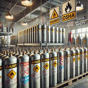 الزامات ایمنی سیلندرهای گاز بر اساس استاندارد OSHA