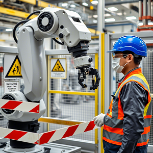 ایمنی ربات‌های صنعتی