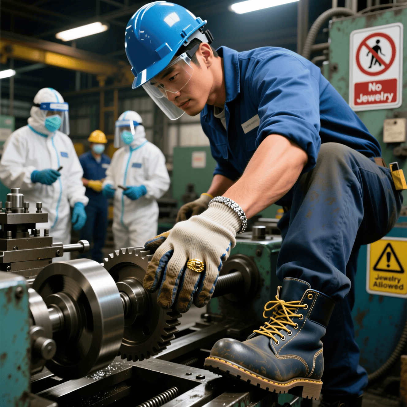 ایمنی دست در محیط کار